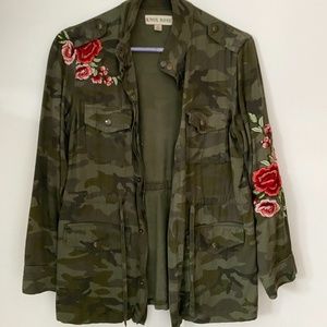 Camo utility jacket